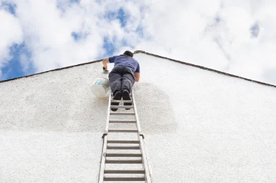 Peinture extérieure à Harcanville — façades et ravalement